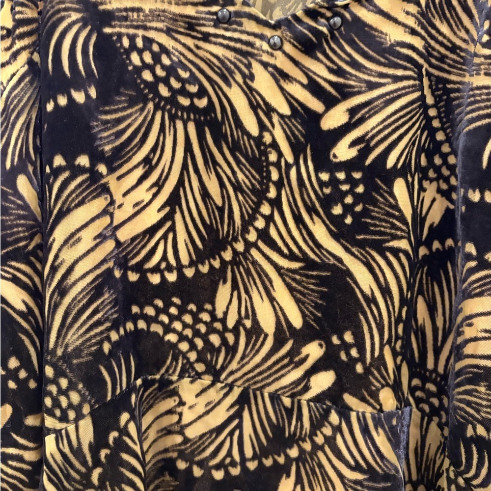 NWT Free People Ellie Burnout Velvet Dress - Picture 6 of 9